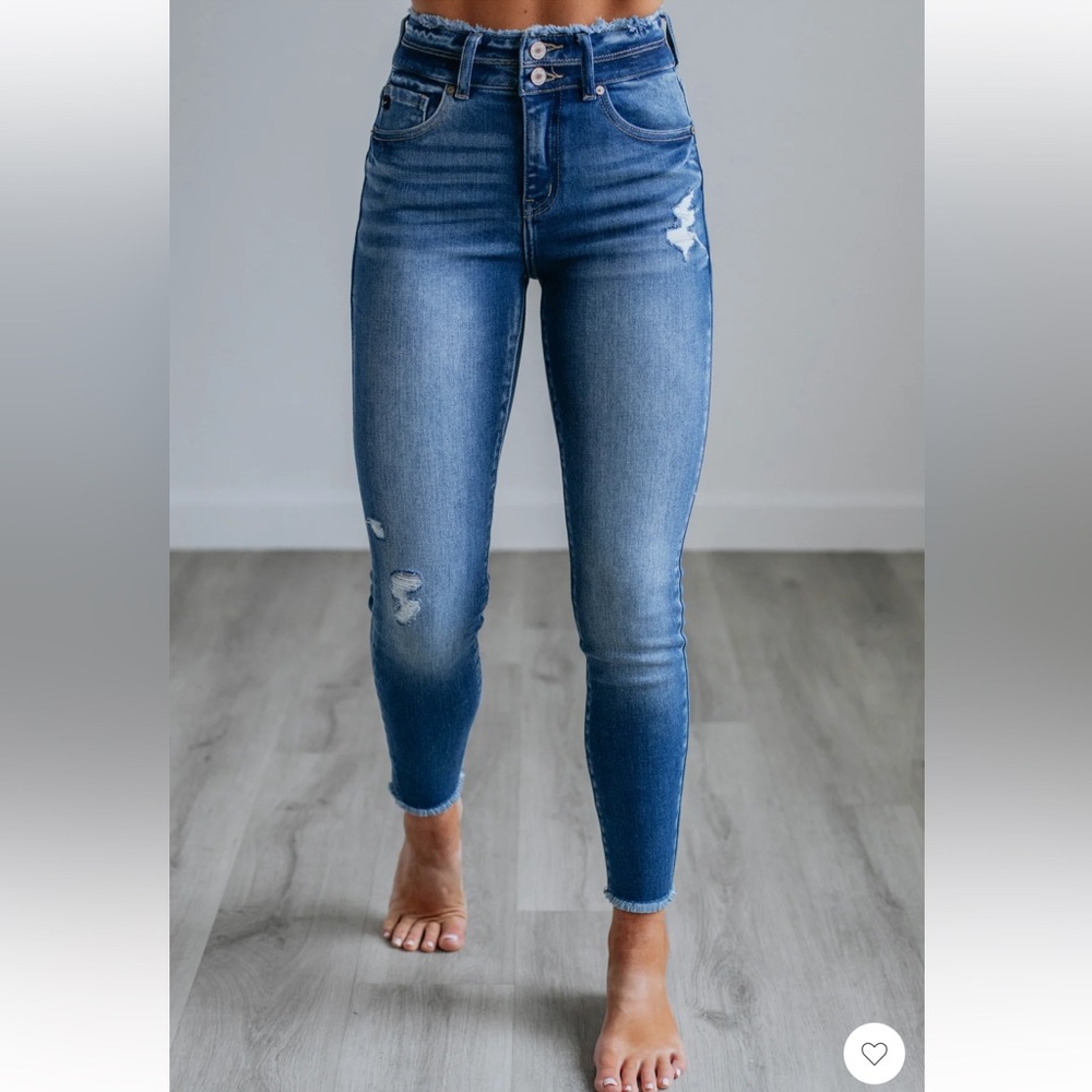 Women’s KanCan High Rise Dark Wash Jeans
